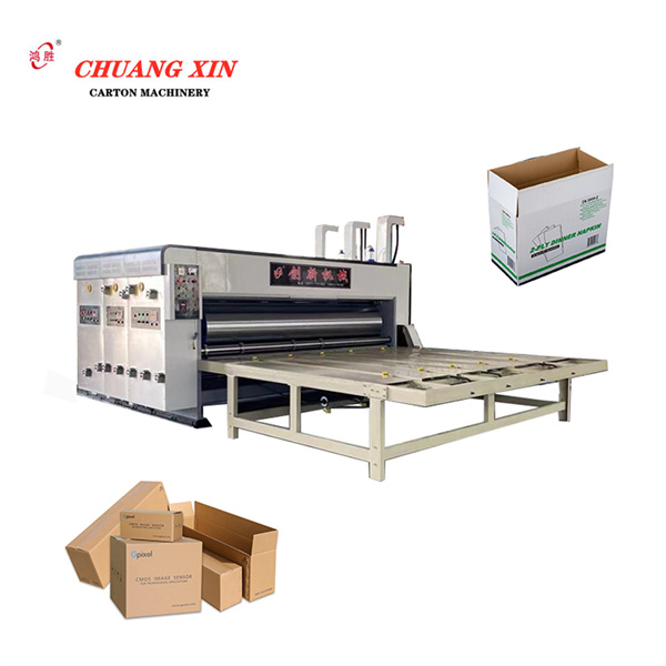 Chain Type Semi-Auto Carton Corrugated Box Flexo Printer Slotter Die-Cutting Machinery