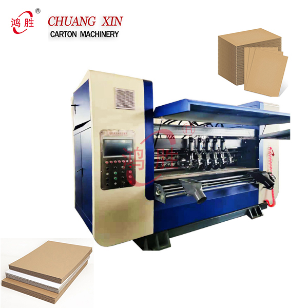 Automatic corrugated cardboard slitter scorer machine thin blade slitter scorer