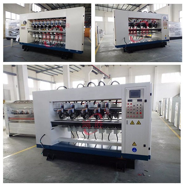 Automatic corrugated cardboard slitter scorer machine thin blade slitter scorer