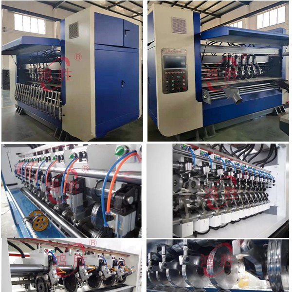 Automatic slitting machine corrugated box thin blade slitter scorer
