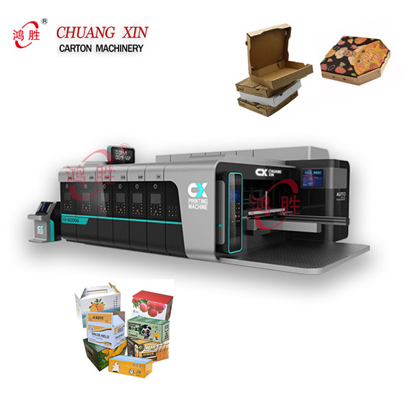 Corrugated Printing Slotting Die Cutting Carton Box Printer Die-Cutter Cardboard Automatic Machinery