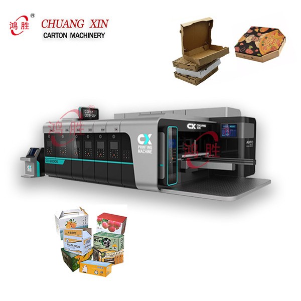 Corrugated Printing Slotting Die Cutting Carton Box Printer Die-Cutter Cardboard Automatic Machinery
