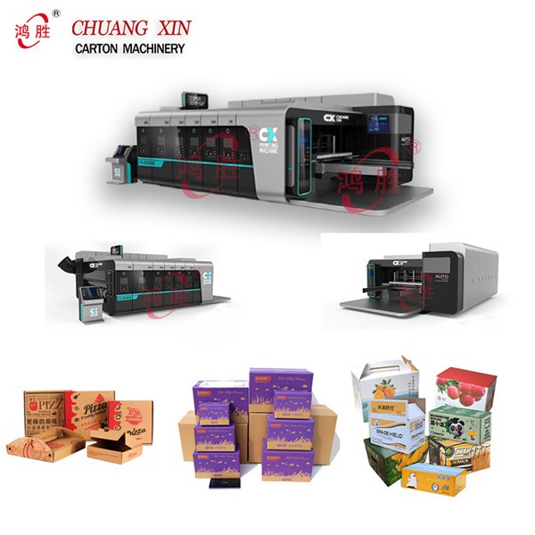 Corrugated Printing Slotting Die Cutting Carton Box Printer Die-Cutter Cardboard Automatic Machinery