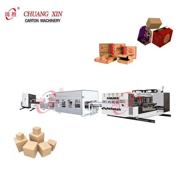 Carton Box Making Printing Folding and gluing Machines 