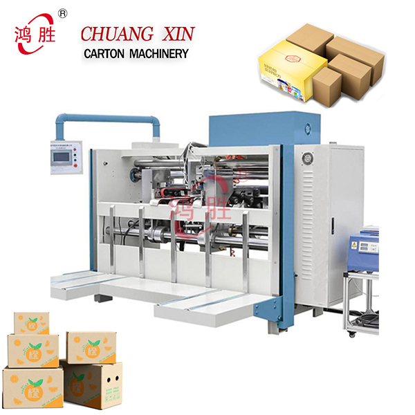 Carton Machinery Packing Stitching Box Stapler Semi-Auto Paprboard Corrugated Machine