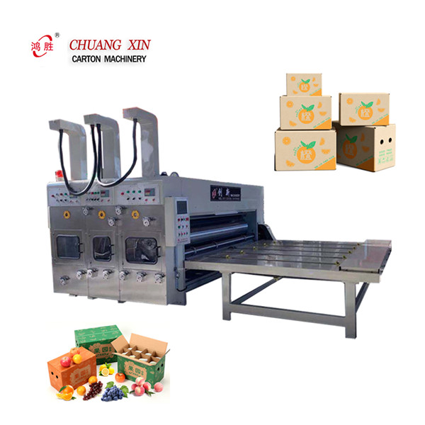 Chain Type Semi-Auto Carton Corrugated Box Flexo Printer Slotter Die-Cutting Machinery