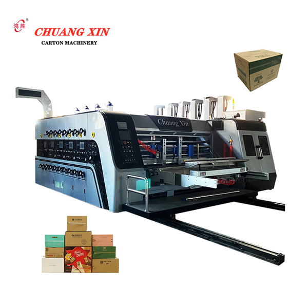 Automatic Box Printing Machine corrugated carton 2 3 4 5 colors slotting rotary die cutting machine