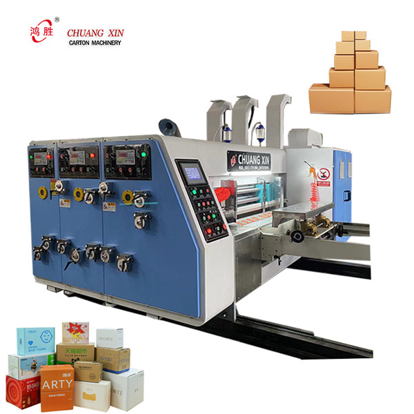 Express Box Corrugated Printing Slotting Die Cutting Carton Printer Die Cutter Cardboard Machinery