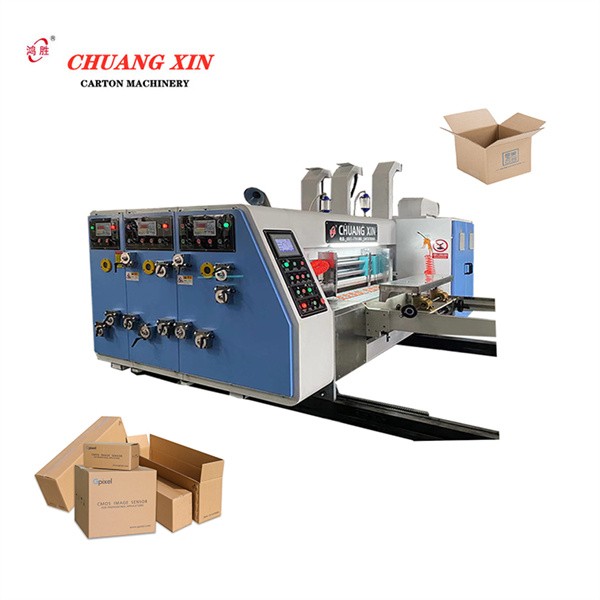 Express Box Corrugated Printing Slotting Die Cutting Carton Printer Die Cutter Cardboard Machinery