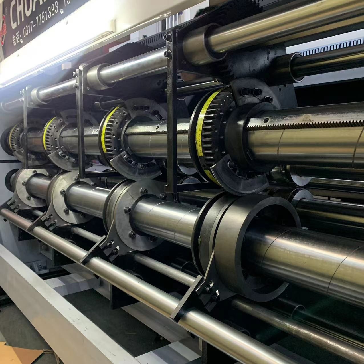 Express Box Corrugated Printing Slotting Die Cutting Carton Printer Die Cutter Cardboard Machinery