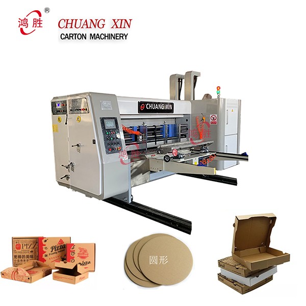 Flexo Printer Slotter Die Cutter Automatic High Speed Rotory Die-Cutting Carton Box Machine