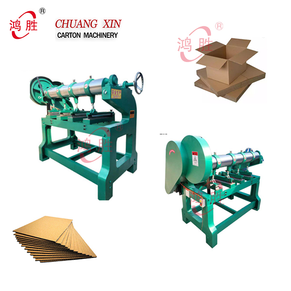 Manual Paper Feeder Four Line Slotter Die Cutting Slotting Carton Paperboard Packing Semi-Auto Machinery