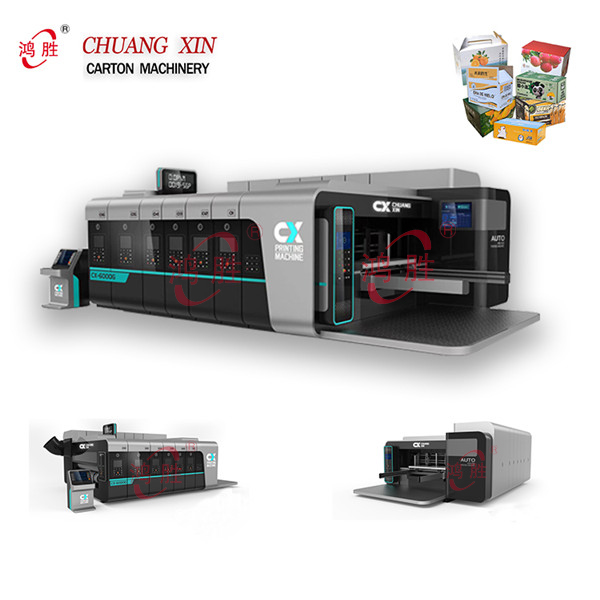 High Speed Fully Vacuum Adsorption Printing Slotting Die Cutter Cardboard Print Slotter Die Cut Machines