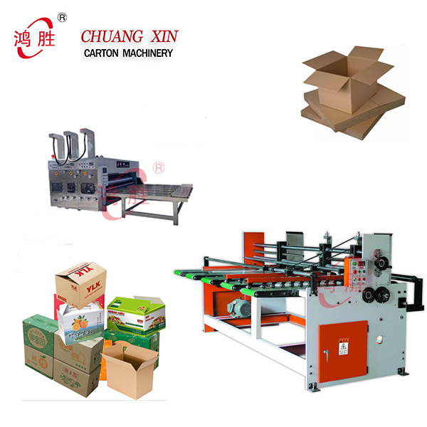 Packing Cardboard Carton Packing Machinery And Sheet Paper Feeder Machines Semi-Auto