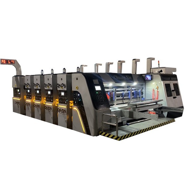 High Speed Printing Slotting Die Cutting Automatic Printer Slotter Die Cutter Corrugated Carton Machinery