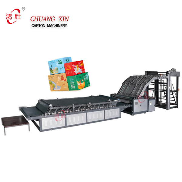 Semi-auto Flute Paper Board Laminating Machine lamination