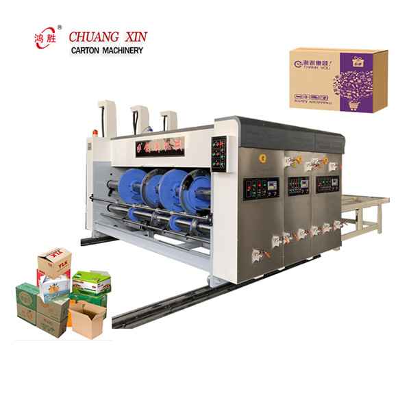 Type Chain Packing Printing Slotting Die Cutting Corrugated Cardboard Printer Slotter Die Cutter Machines