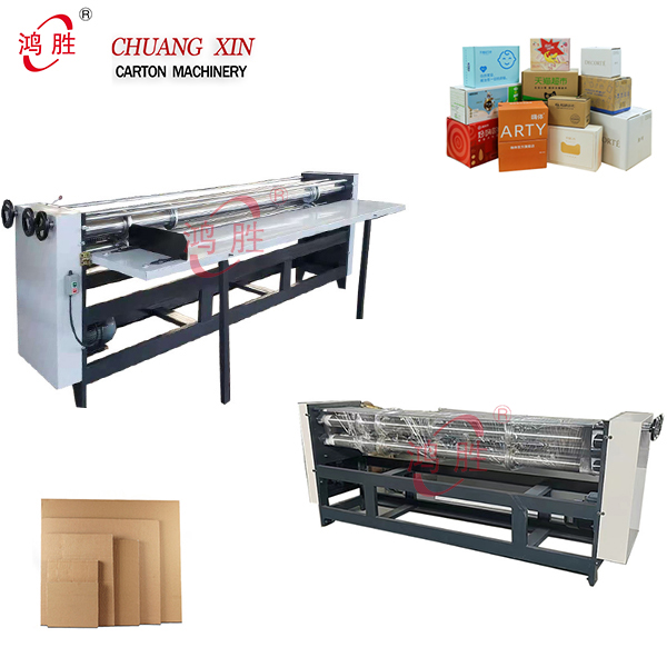 corrugated carton box slitter scorer machine for cardboard cutting machine